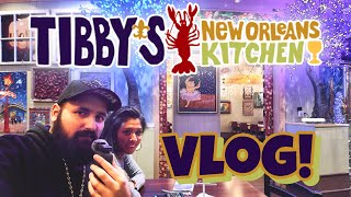 me and Sandy went to quotTibbys new Orleans kitchen for Valentines day Vlog [upl. by Clayborne]