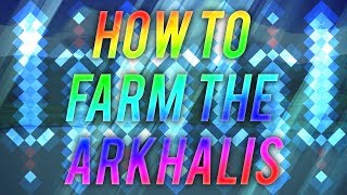 How to Find and Farm The Arkhalis in Terraria 136  FASTEST WAY TO GET THE ARKHALIS [upl. by Larimore]