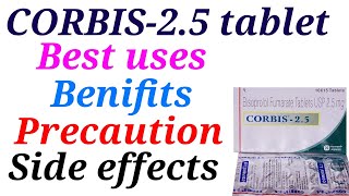 Corbis 25 tablet best uses benifit precaution and side effects in hindi [upl. by Oiretule]