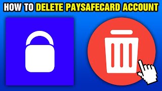 How To Delete Paysafecard Account 2024 [upl. by Alvinia]