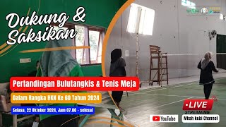 Bulutangkis RSUD AMINAH VS RS MARDI WALUYO [upl. by Andrei]