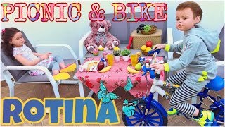 ROTINA  PASSEIO REBORN TODDLER ENZO E MAYA PETER TOYS [upl. by Nasya]