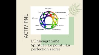 Enneagramme Spirituel Type 1 La perfection sacrée [upl. by Eitsyrc801]