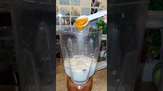 Healthy Milkshake With Banana shorts energydrink recipe milkshake [upl. by Nodmac381]