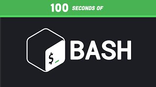 Bash in 100 Seconds [upl. by Aniuqaoj]