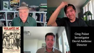 Greg Palast and David Ambrose Interview for Vigilantes Inc [upl. by Gnuhc]