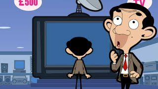 Beans New FlatScreen TV  Mr Bean Animated  Full Episode Compilation  Mr Bean World [upl. by Ennoved]