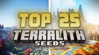 TOP 25 BEST OF TERRALITH SEEDS for Minecraft 1201 [upl. by Rox]