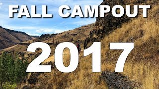 2017 Fall Campout  WenahaTucannon Wilderness Oregon [upl. by Yslehc]