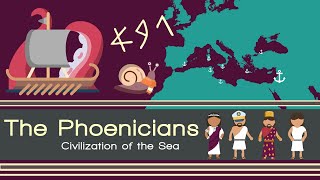 THE PHOENICIANS  Creators of the alphabet History for kids [upl. by Adolfo]