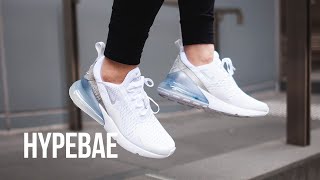 Nike x Stephanie Au Air Max 270 Unboxing and OnFoot Look [upl. by Lednew]