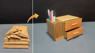 Pen Holder with Drawers [upl. by Newcomer]