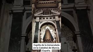 CAPILLA DE LA INMACULADA DE LA CATEDRAL DE MURCIA España [upl. by Doris367]