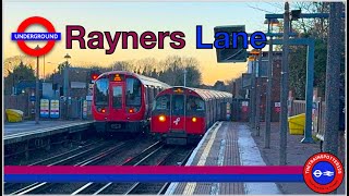 London Underground Action at Rayners Lane Station  30112023 [upl. by Mikah]