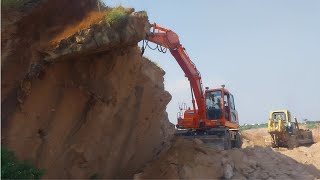 jackhammer cutting hillside [upl. by Luemas]