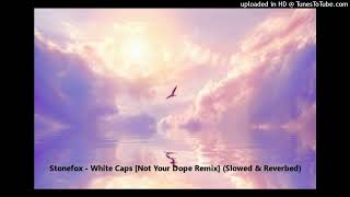 Stonefox  White Caps Not Your Dope Remix Slowed amp Reverbed [upl. by Eelana]