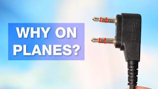 Why Do Airplanes Have Weird Headphone Jacks [upl. by Yeldarb]