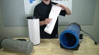 Prolux 10qt Backpack Vacuum How to Change Filters [upl. by Llednor]