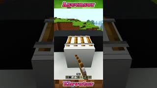 ✅ Ascensor Sin MODS minecraft minecraftshorts shorts [upl. by Anitsirk224]