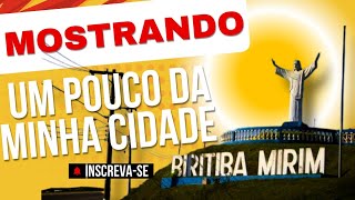 Cristo redentor BIRITIBA MIRIM mostrando a entrada para cidade [upl. by Berkin208]