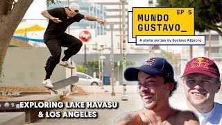 Meeting up with Jamie Foy at Street League  MUNDO GUSTAVO EP5 [upl. by Hanimay730]