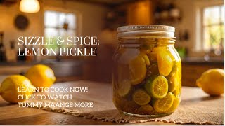 Lemon pickle recipe  How to set sweet lemon pickle at home [upl. by Snowman]