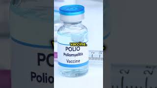 The Polio Vaccine Breakthrough A Journey of eradication facts sciencefield vaccinesafety shorts [upl. by Atsillak69]