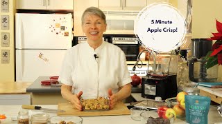 How to Make an Apple Crisp in 5 Minutes [upl. by Ahsinad]