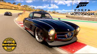 MercedesBenz W198 он же 300SL Dclass трасса Laguna Seca  настройка ♛ Forza Motorsport Online [upl. by Alletneuq]