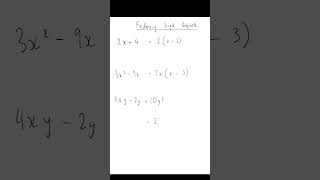 Factorising Single Brackets  GCSE Maths shorts maths gcsemaths [upl. by Nhor857]