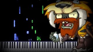 Final Wave Frostbite Caves  Plants Vs Zombies 2  Piano Tutorial [upl. by Cotterell]