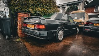 PARKED For 22 Years EXTREMELY RARE Mercedes 190e Carat Duchatelet  SHOULD WE BUY IT  IMSTOKZE 🇬🇧 [upl. by Allenad]