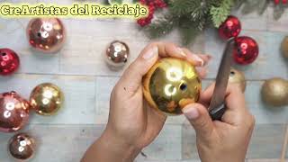 Mira como Crear Hermoso CENTRO DE MESA en Minutos Después de Ver esto Correrás a hacerlo😱 NATAL [upl. by Debera]