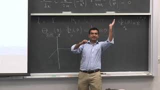 Modern Physics 2018  Lecture 37  Spherical harmonics [upl. by Nenerb]