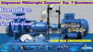 Alignment Millwright Engineer Fitter Interview Questions Mechanical Engineering [upl. by Adnole]