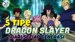 Sihir Terkuat  Ini Dia 5 Sihir Dragon Slayer Yang Sudah Di Ketahui Fairy Tail 100 Years Quest [upl. by Ode623]