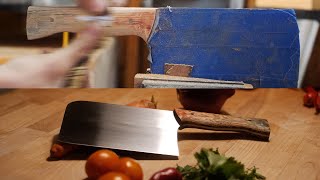 Kitchen Cleaver Knife Build [upl. by Damle762]