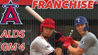 MLB24 LAA FRANCHISE 2025 ALDS GM4 ANGELS LOOK TO ADVANCE TO THE ALCS [upl. by Anehta]