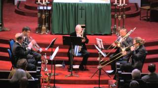 Monteverdi Brass perform Luca Marenzio Scendi dal Paradiso ed Mase [upl. by Adnahsed]