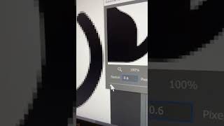 Convert LowRes Graphic to HighRes in Photoshop Shorts [upl. by Vieva]