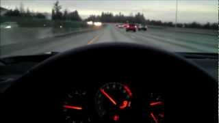 Speeding on Highway over 100 mph in the new 2013 Toyota Scion FRS [upl. by Lybis]