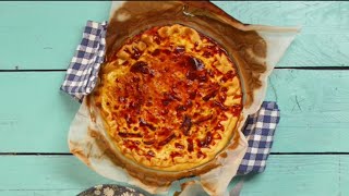 Recette de la Quiche Lorraine Maison 🥧 [upl. by Idihc]