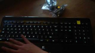 Logitech K800 Wireless Backlight Keyboard Unboxing and Review [upl. by Bautram773]