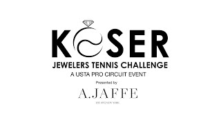 Koser Jewelers Tennis Challenge  Semifinals  Finals  8112024 [upl. by Aelegna]