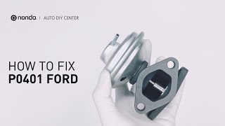 How to Fix FORD P0401 Engine Code in 3 Minutes 2 DIY Methods  Only 413 [upl. by Aprilette]