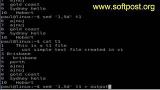 How to delete specific lines in a file in Linux [upl. by Ijar641]