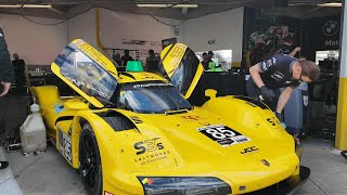 Rolex 24 Hours IMSA WeatherTech  garage area  sv4 Daytona  Thursday Jan 25 2024 [upl. by Pate]