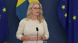 Lotta Edholm presenterar nytt index över trygghet i skolan [upl. by Ailem633]