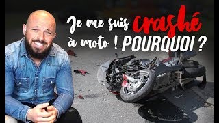 CRASH EN MOTO QUEST CE QUI CEST PASSÉ  😯 [upl. by Nyltyak]