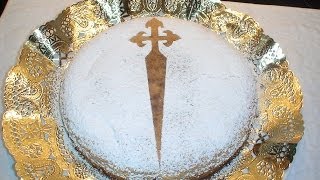 Tarta de Santiago la autentica receta muy fácil y rapida Loli Domínguez [upl. by Yecam53]